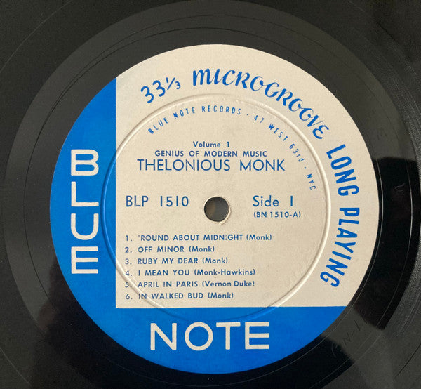Genius Of Modern Music Volume 1