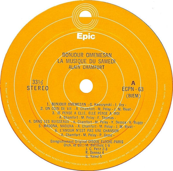 Release: Unknown Release-Vinyl-Japan-1976-ECPN-63-11594129