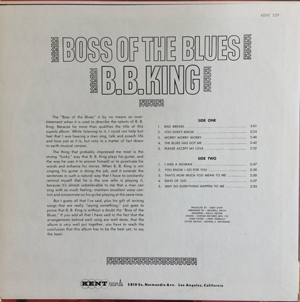 Boss Of The Blues