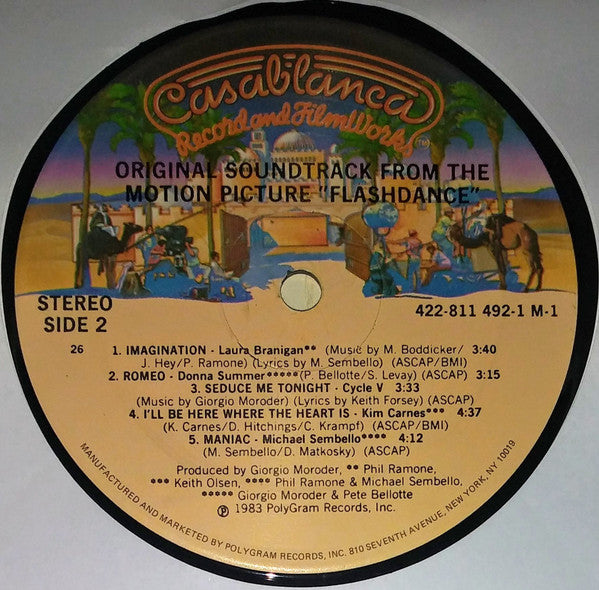 Flashdance (Original Soundtrack From The Motion Picture)