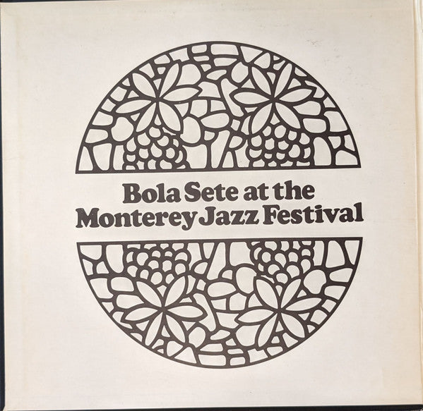 Bola Sete At The Monterey Jazz Festival