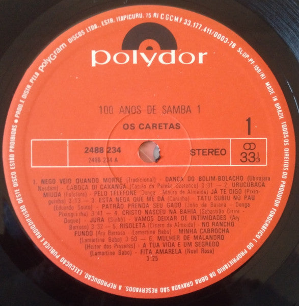 Cem Anos De Samba