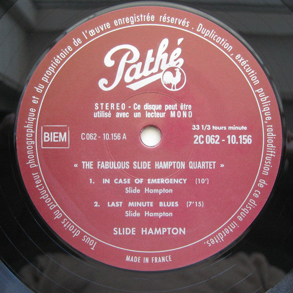 The Fabulous Slide Hampton Quartet
