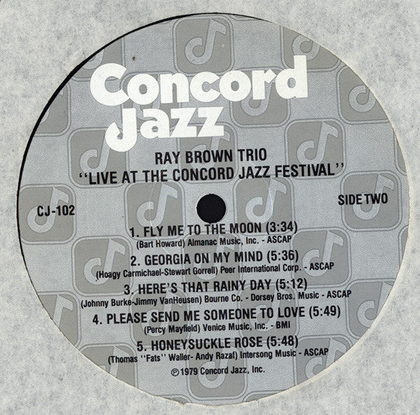Live At The Concord Jazz Festival 1979