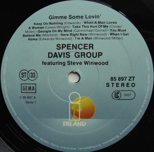 Gimme Some Lovin'