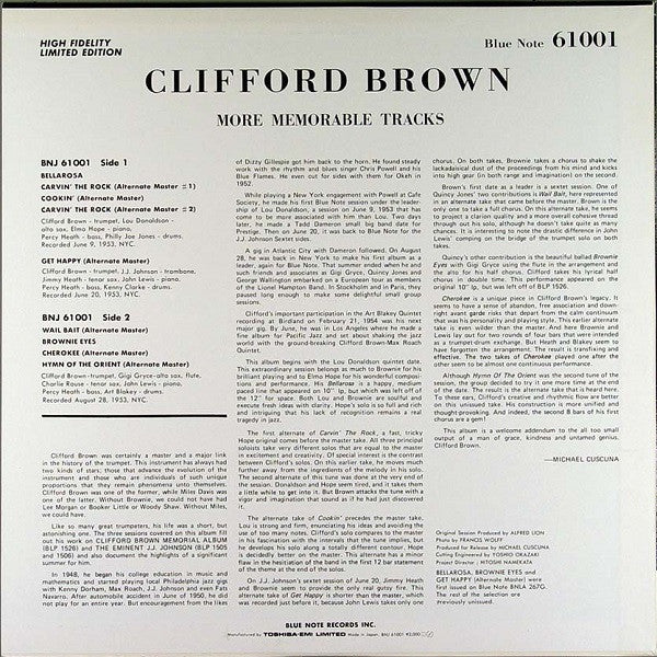 More Memorable Tracks