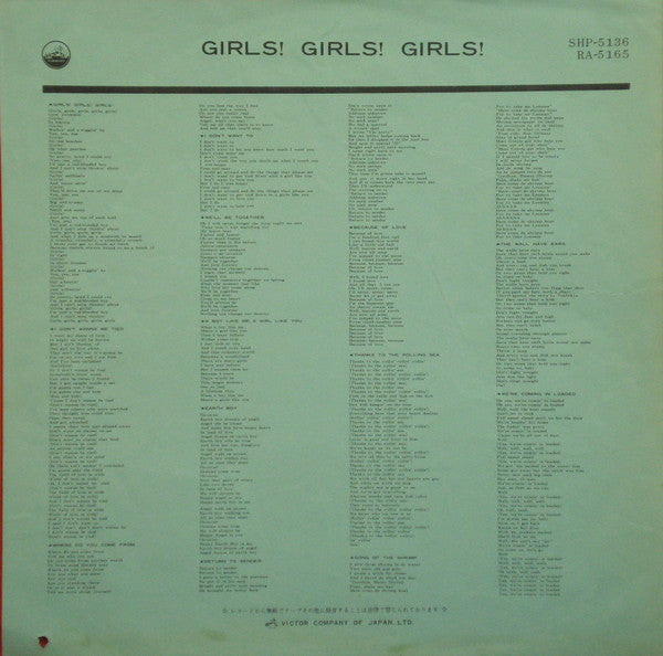 Girls! Girls! Girls!