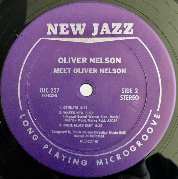 Meet Oliver Nelson