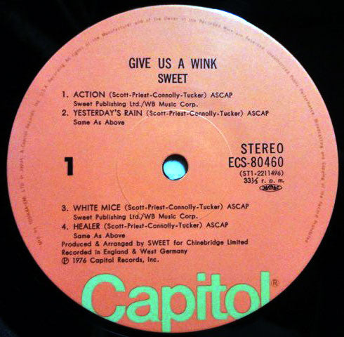 Give Us A Wink = 甘い誘惑