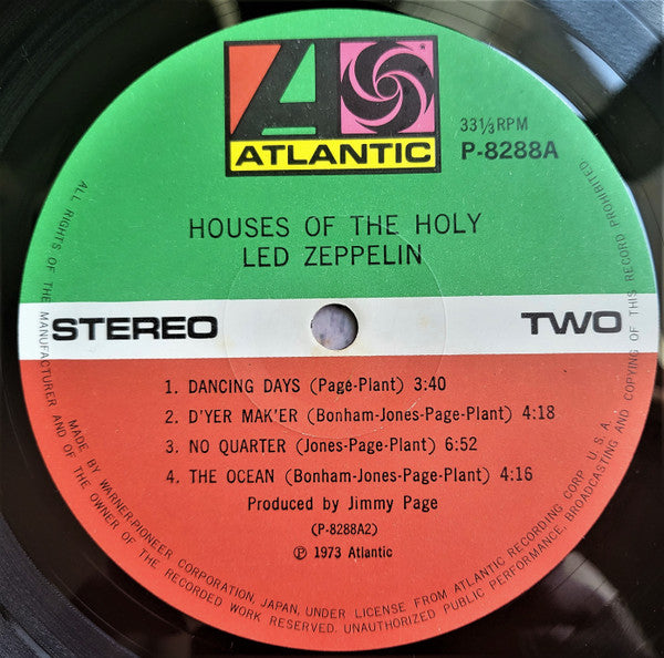 Houses Of The Holy