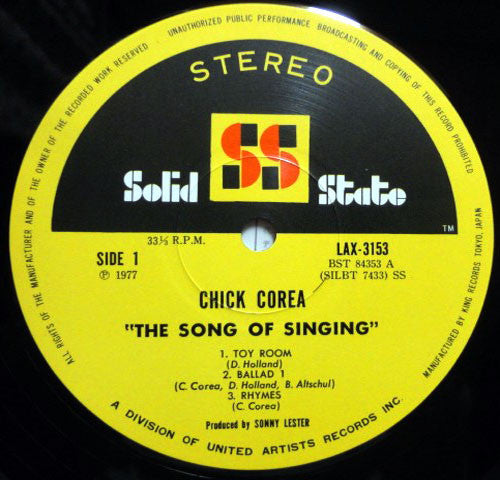 The Song Of Singing