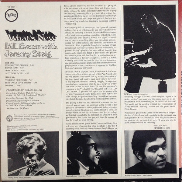 Release: What's New-Vinyl-Japan-1970-V6-8777-7567496