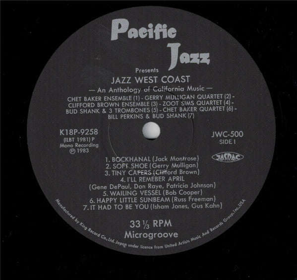 Jazz West Coast Vol.1