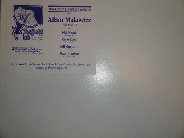 The Name Is Makowicz (Ma-kó-vitch)