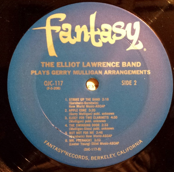 Plays Gerry Mulligan Arrangements