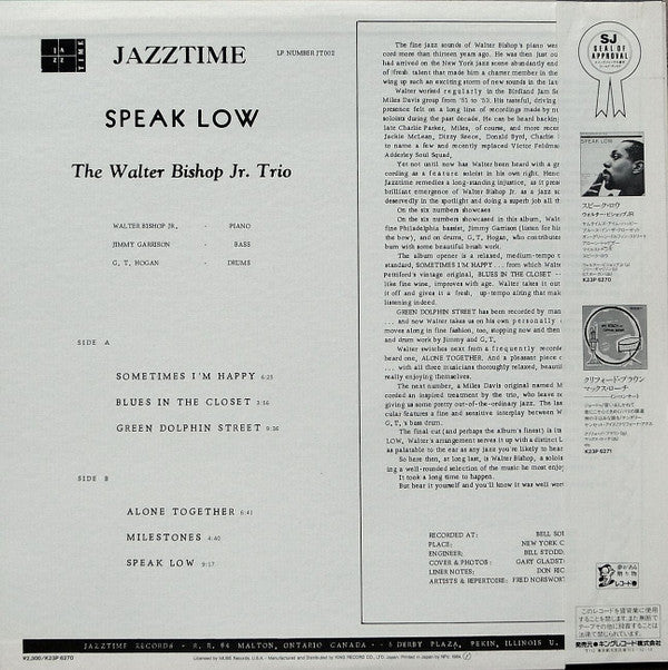 Speak Low
