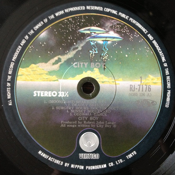 City Boy = シティー・ボイ