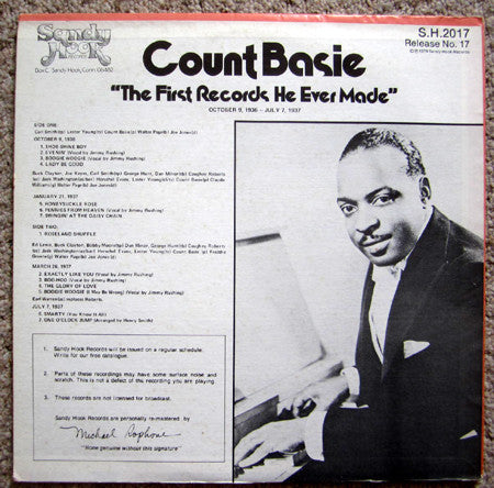 The First Records He Ever Made October 9, 1936-July 7, 1937