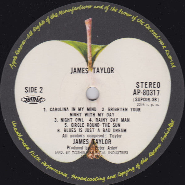 James Taylor = 心の旅路