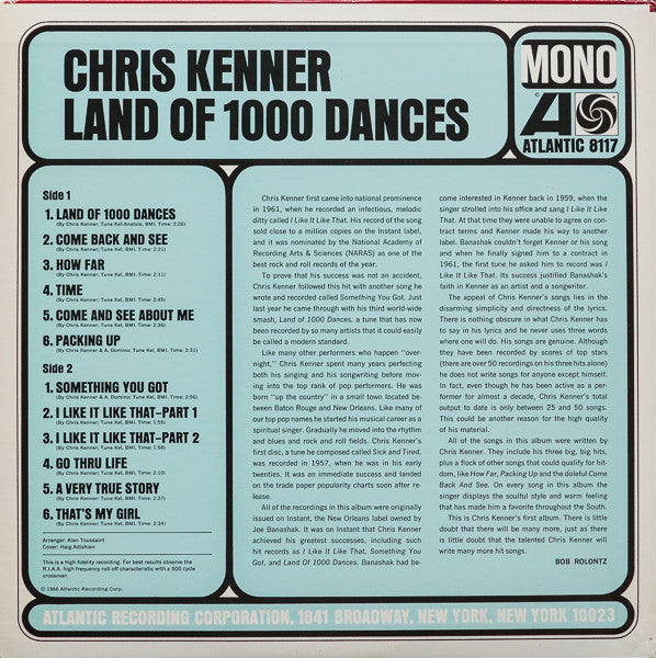 Land Of 1000 Dances