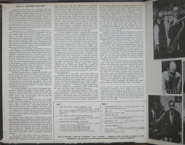 The Lee Konitz Duets
