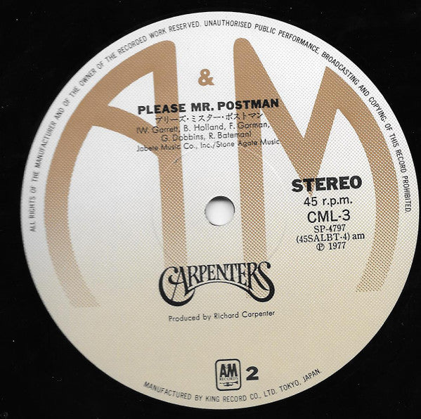 Yesterday Once More / Please Mr. Postman