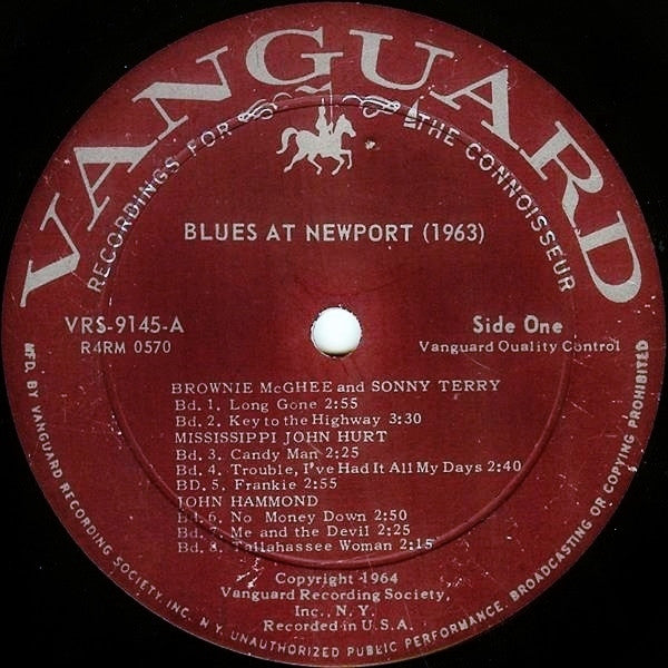 Blues At Newport (Recorded Live At The Newport Folk Festival 1963)
