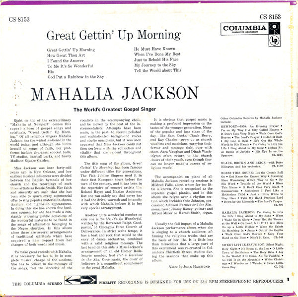 Great Gettin' Up Morning