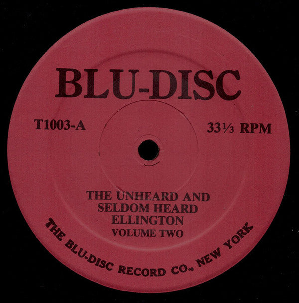 The Unheard And Seldom Heard Ellington - Vol. 2
