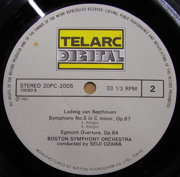 Symphony No. 5 In C Minor, Op. 67 / Egmont Overture, Op. 84