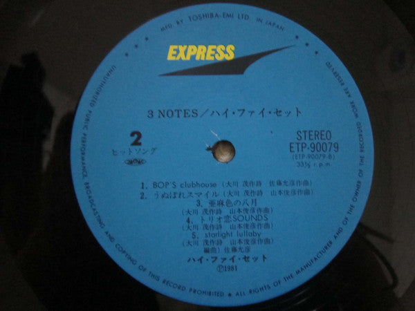 3 Notes