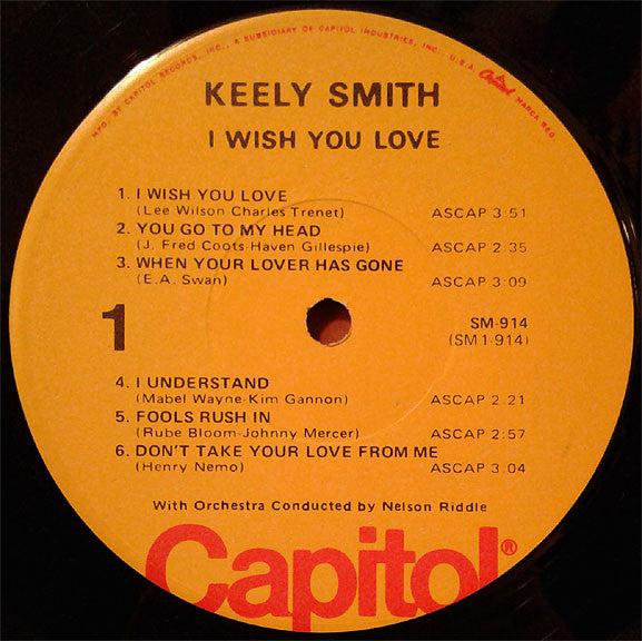 I Wish You Love