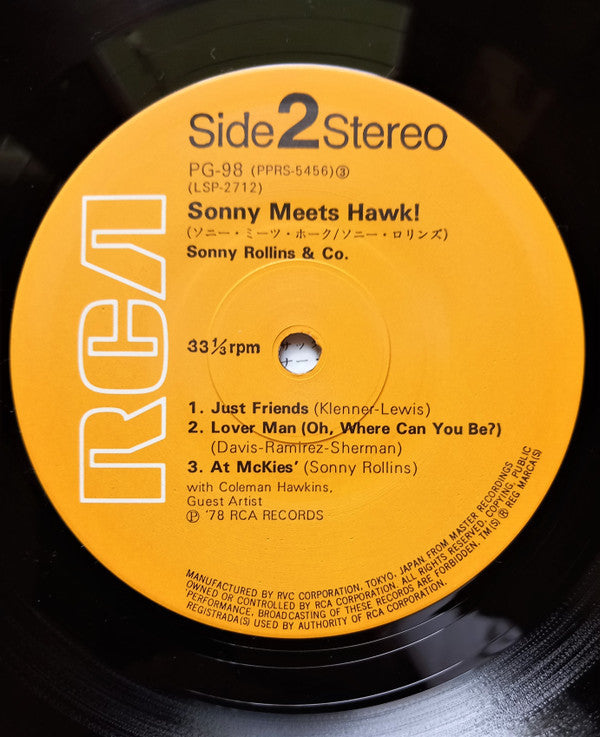Sonny Meets Hawk!