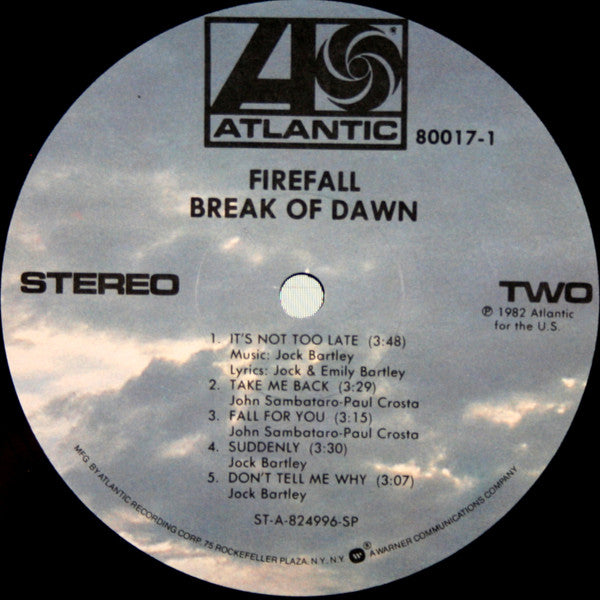 Break Of Dawn