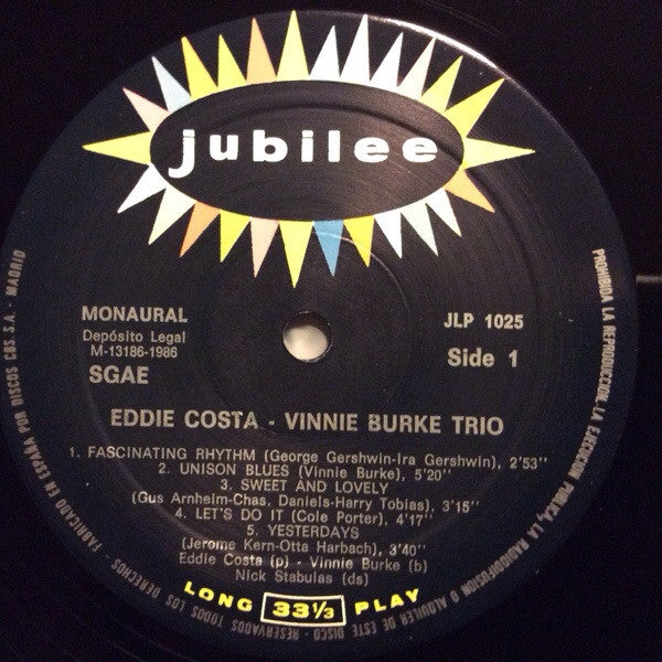 Eddie Costa - Vinnie Burke Trio