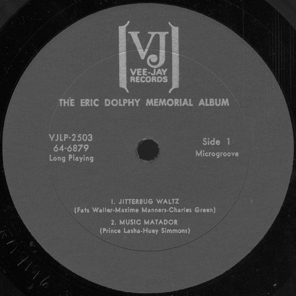 The Eric Dolphy Memorial Album
