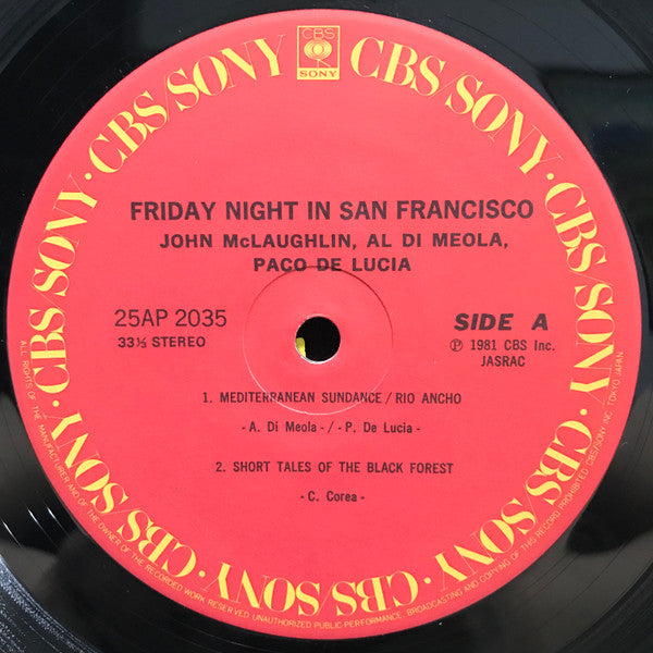 Friday Night In San Francisco