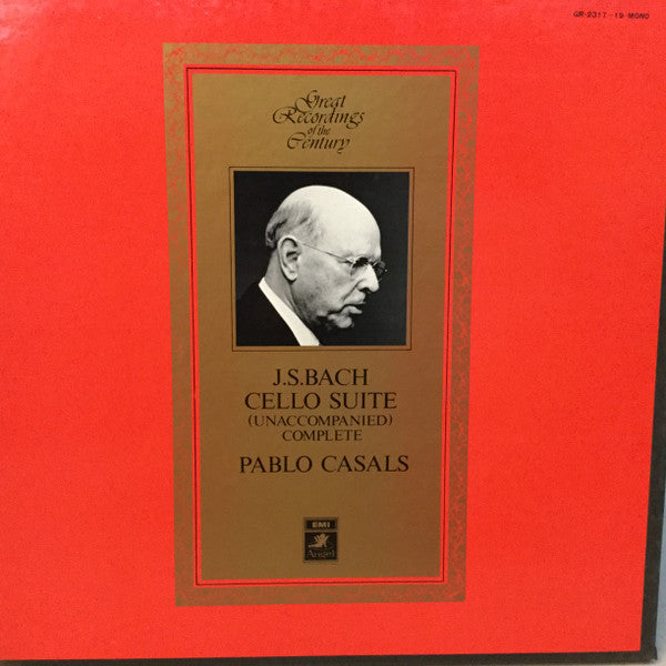 Release: Suiten Für Violoncello Solo-Vinyl-Japan-None-GR-2317-19-9905229