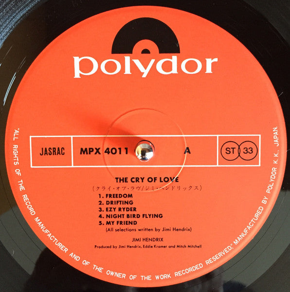 The Cry Of Love
