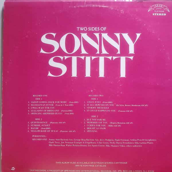 The Two Sides Of Sonny Stitt
