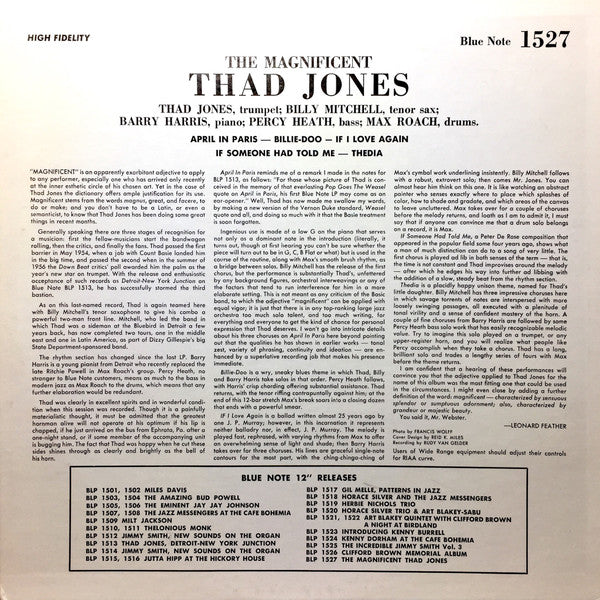 The Magnificent Thad Jones