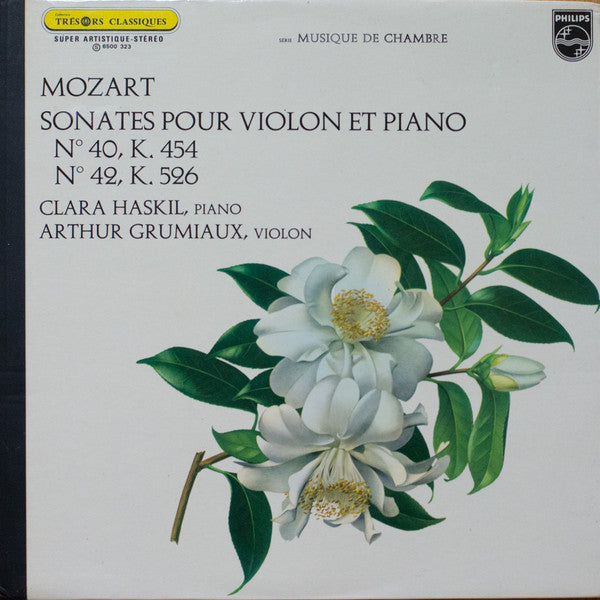Release: Sonata For Violin And Piano In B Flat Major K. 454 / Sonata For Violin And Piano In A Major K. 526-Vinyl-France-None-6500 323-6958142