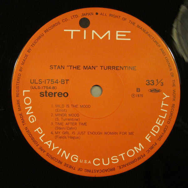 Stan "The Man" Turrentine