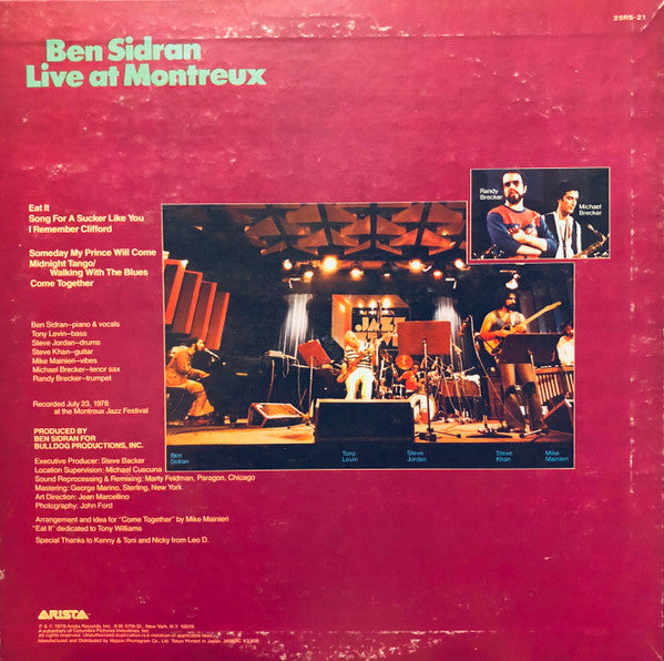 Live At Montreux