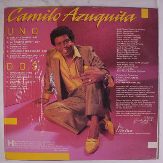 Master Release: Azucar A Granel ! by Camilo Azuquita