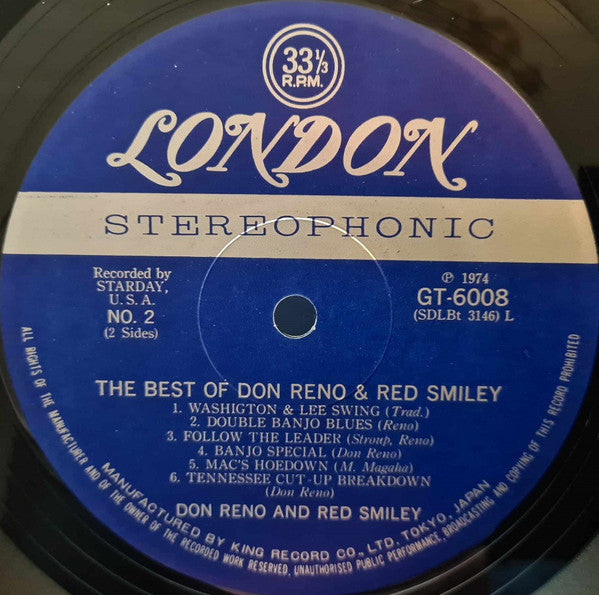 The Best Of Don Reno And Red Smiley