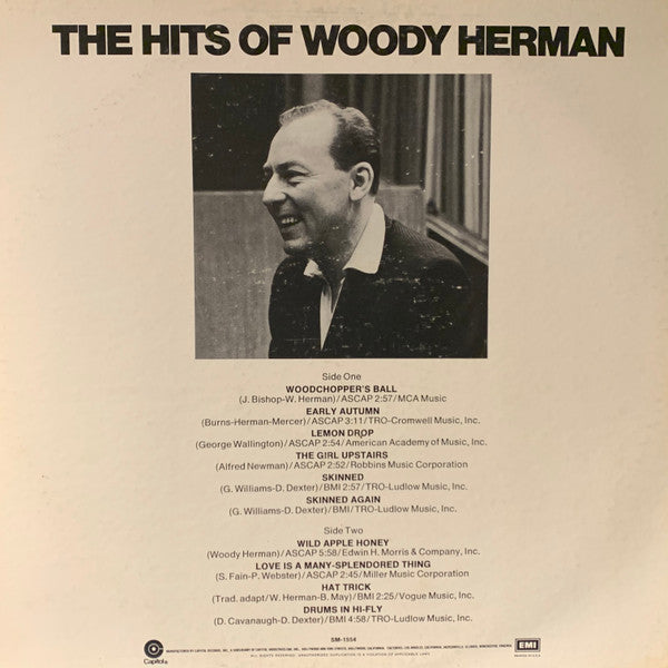 Release: The Hits Of Woody Herman-Vinyl-US-None-SM-1554-15299540