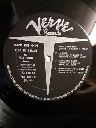 Mack The Knife - Ella In Berlin