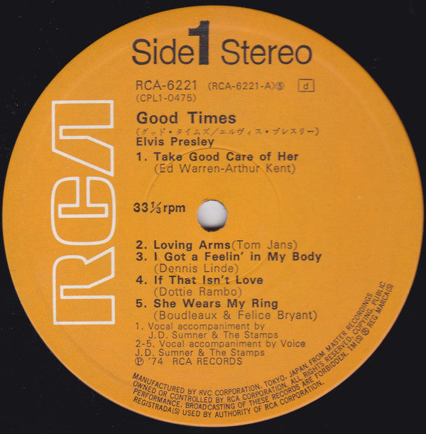 Good Times = グッド・タイムズ