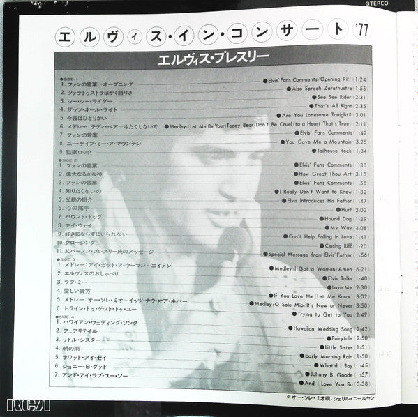 Elvis In Concert